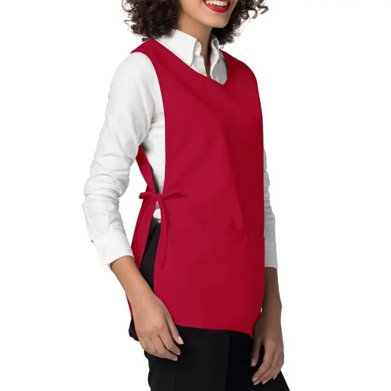 Easy-Clean Durable Adult Kitchen Cooking Apron Gilet, Waterproof Anti-Stain, Suitable for Seniors and Adults, Bib for Eating, Kitchen Aprons, Easy Cleaning Apron