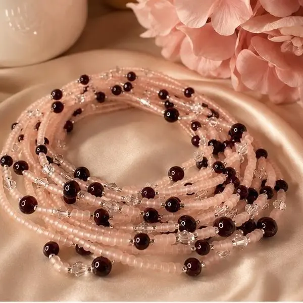 Committed to Self Love Tie On Waist Bead
