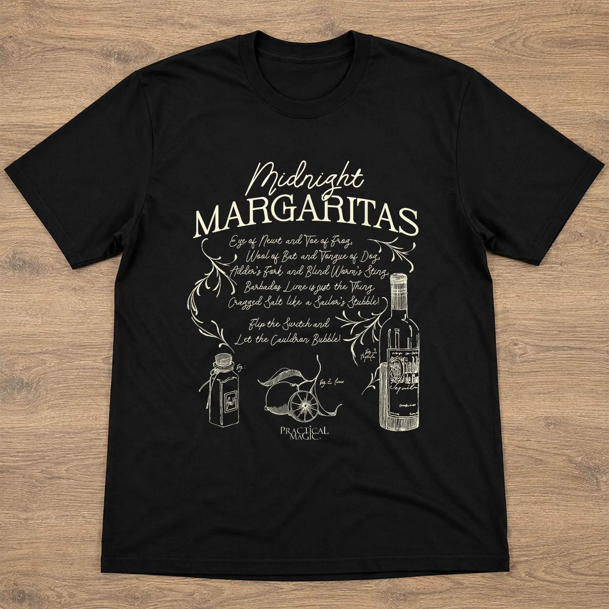 Midnight Margaritas Shirt, Funny Margarita T-Shirt, Cocktail Humor Graphic Tee, Night Out Apparel, Girls Night Gift, Party Shirt, Unisex