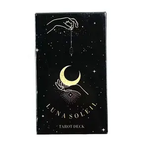 Spirit Message Oracle Cards, Fortune Telling Paper Game Fun, Family Gathering Entertainment Tarot Cards, Holiday Party Table Card Games