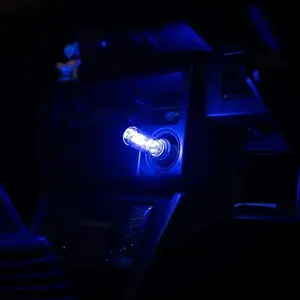 Retro Car Lamps, LED Lights for Car, CarInterior Decorative Atmosphere Light, USB Car LED Ambient activated Car LED Lights, Optical Fiber LED Ambient Light, Suitable for CarInterior Decoration