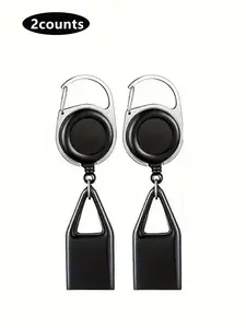 2024 New Style Solid Color Lighter Holder, Retractable Lighter Holder for Women Men, Lighter Protective Cover for Traveling, Camping, Hiking, Fishing