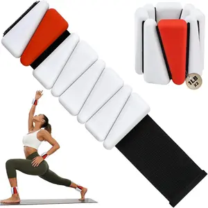 Wrist Ankle Weights for Women & Men, 2lbs/4lbs Adjustable Weighted Bangles to Boost Calorie  & Strength, Arm &  Weights for Pilates, Yoga, Walking, Barre, Gym &  Workout