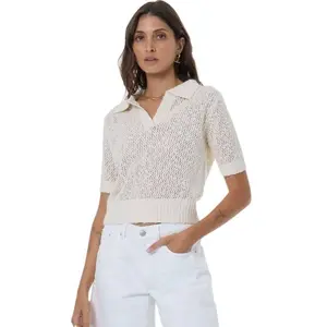 Vince Boucle Knit Polo