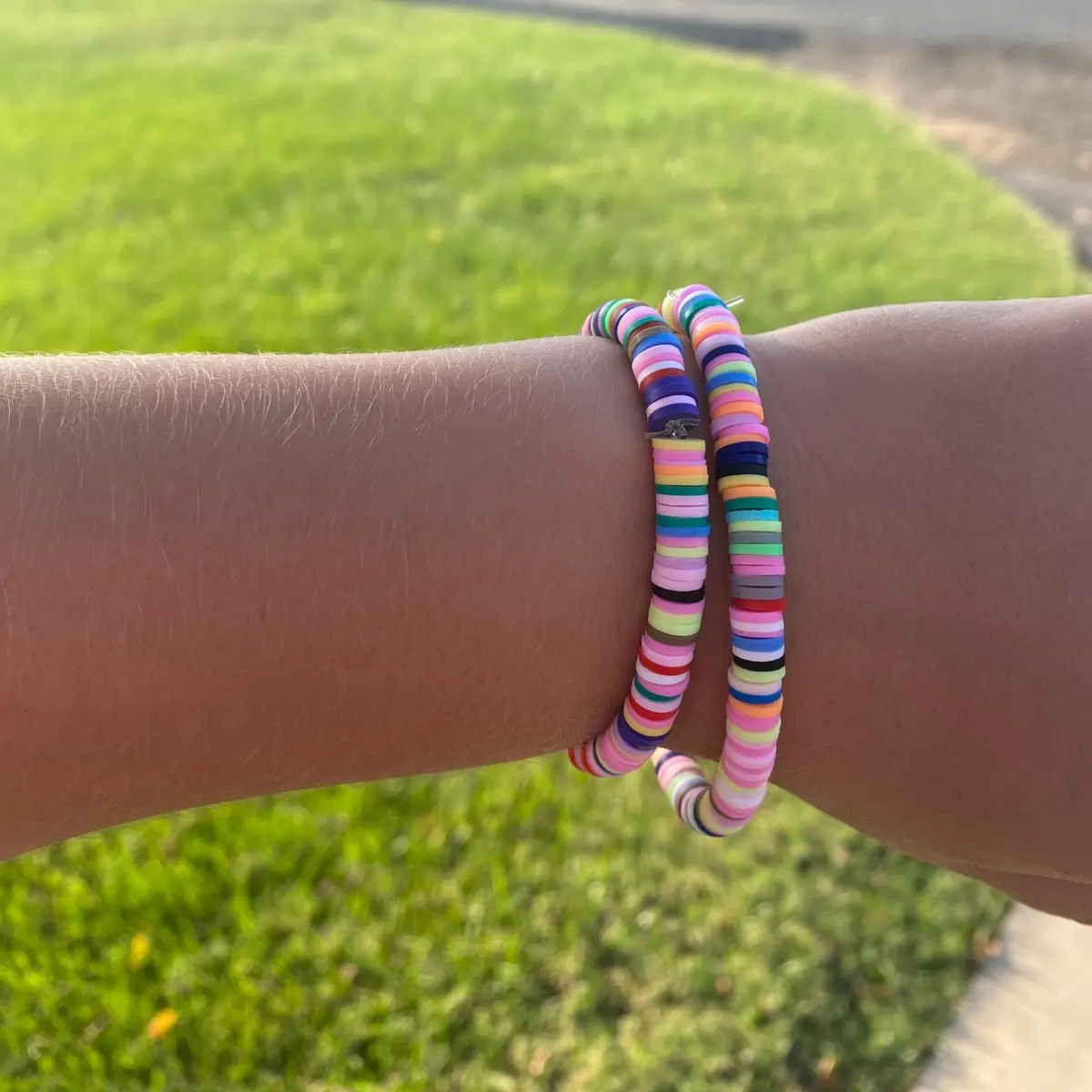 beaded braclets Plastic