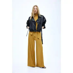 H&M Wide jersey trousers