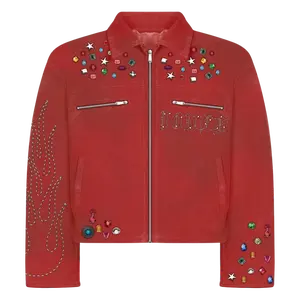 Velvet Rhinestone Jacket