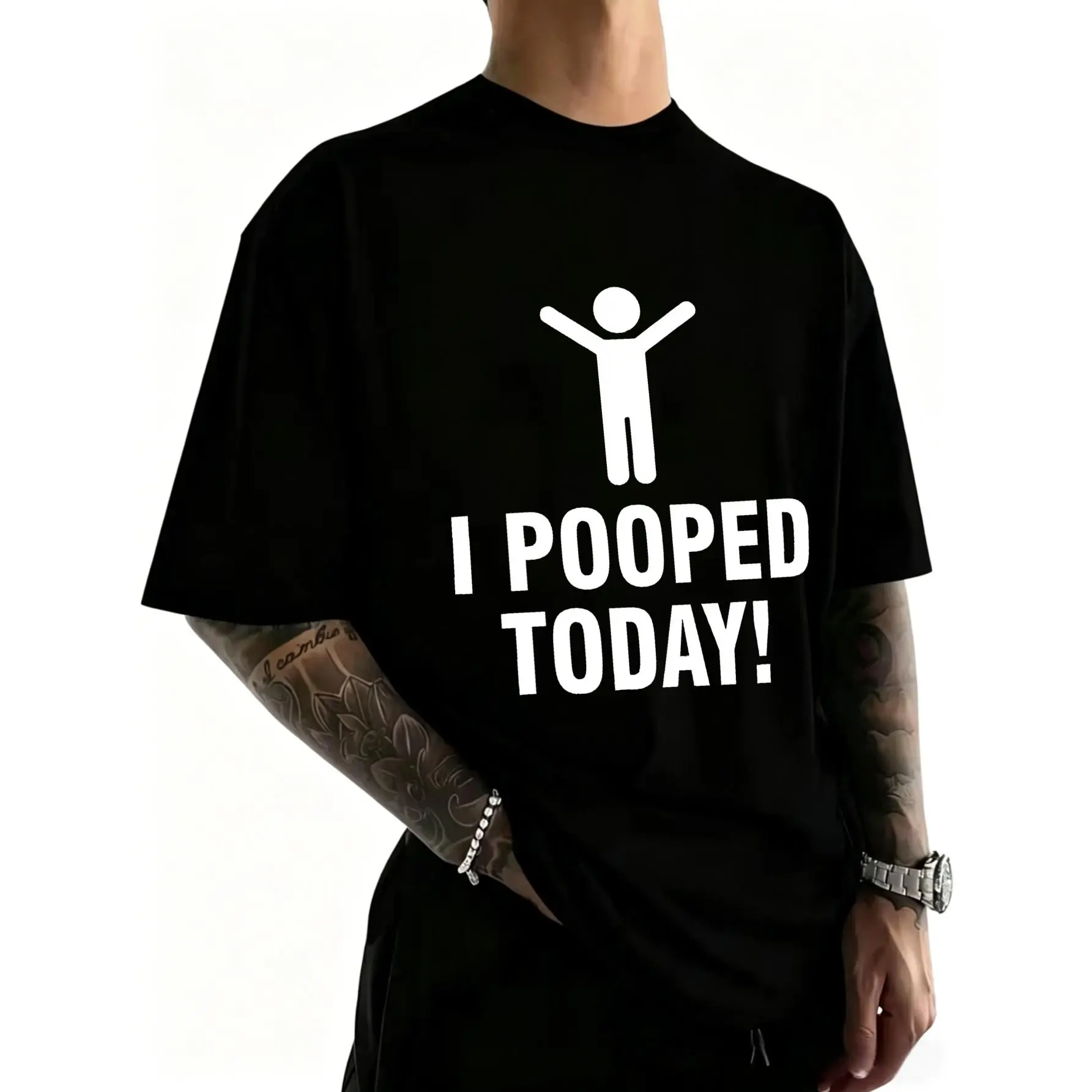 Cotton I Pooped Today T-Shirt Cotton I Pooped Today T-Shirt