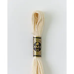 DMC Embroidery Stranded Thread - Six-Strand Embroidery Floss - ECRU - Ecru