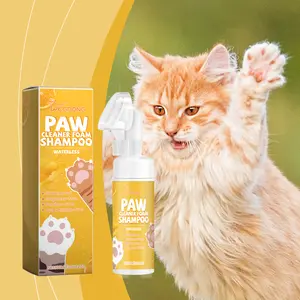Pet Paw Foam Cleaner Pet Cleaning Care Moisturizing Nourishing Cat and Dog Paws