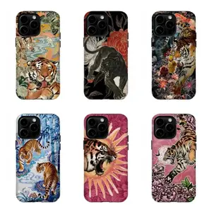 Wild Tiger & Panther Phone Case,Tough phone case,for iPhone 17 16 15 14 13 12 11 17Pro Max