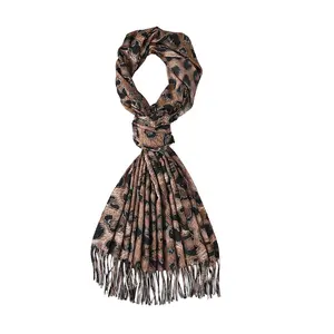 Shop LC Camel Leopard Print Scarf Christmas Gifts