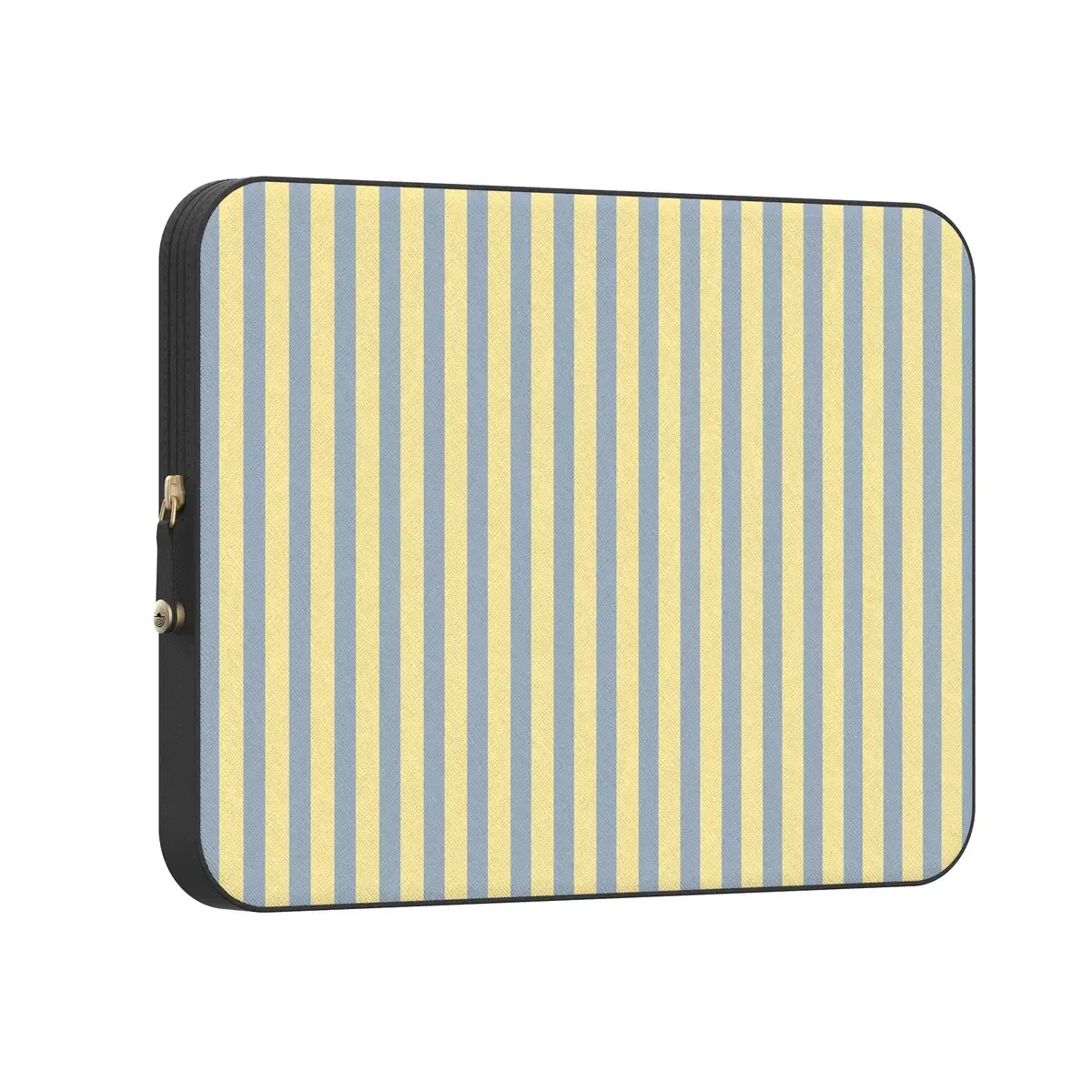 Casely MacBook Laptop Sleeve Case | Coastline Stripes | Blue & Yellow