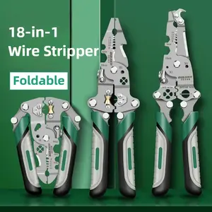 Industrial Grade Wire Crimper and Cable Cutter Tool Set with Comfort Grip for Electrical Work HVAC Installation Automotive Wiring and Home Repair