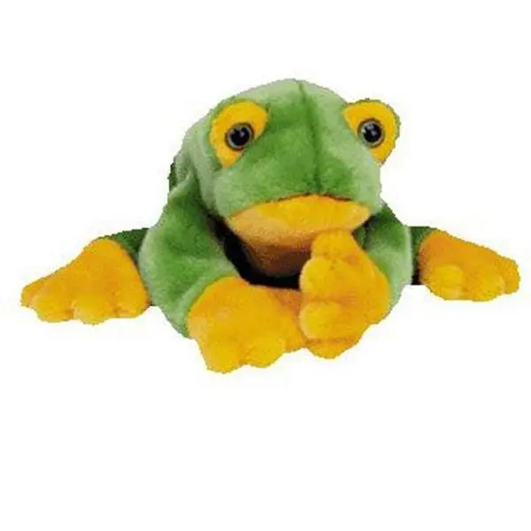 TY Beanie Buddy - SMOOCHY the Frog (15 inch) - MWMTs