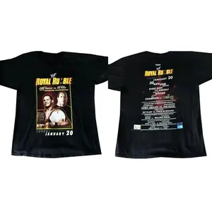 [SALE UP TO 45%]WWFWWE Royal Rumble 2002 Event Tee Shirt y2k Size S-5XL Reprint  , Graphic Tee, Gift For Him, Gift For Fan, Gift For All
