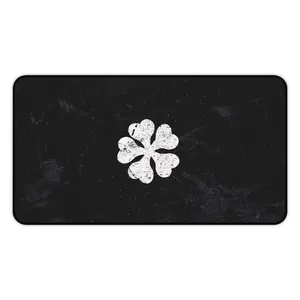 Black Clover Five Leaf Anime Desk Mat Mousepad Trading Card Game Mat