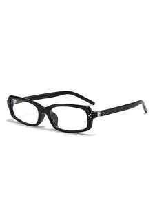 New GM Style Blue Light Blocking Glasses Retro Nerd Frame Ultra Light Eyewear for Women