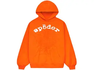 Sp5der Legacy Hoodie Orange