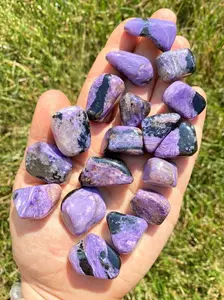 Charoite Tumbled Stone (Grade A) - Polished Charoite Crystal
