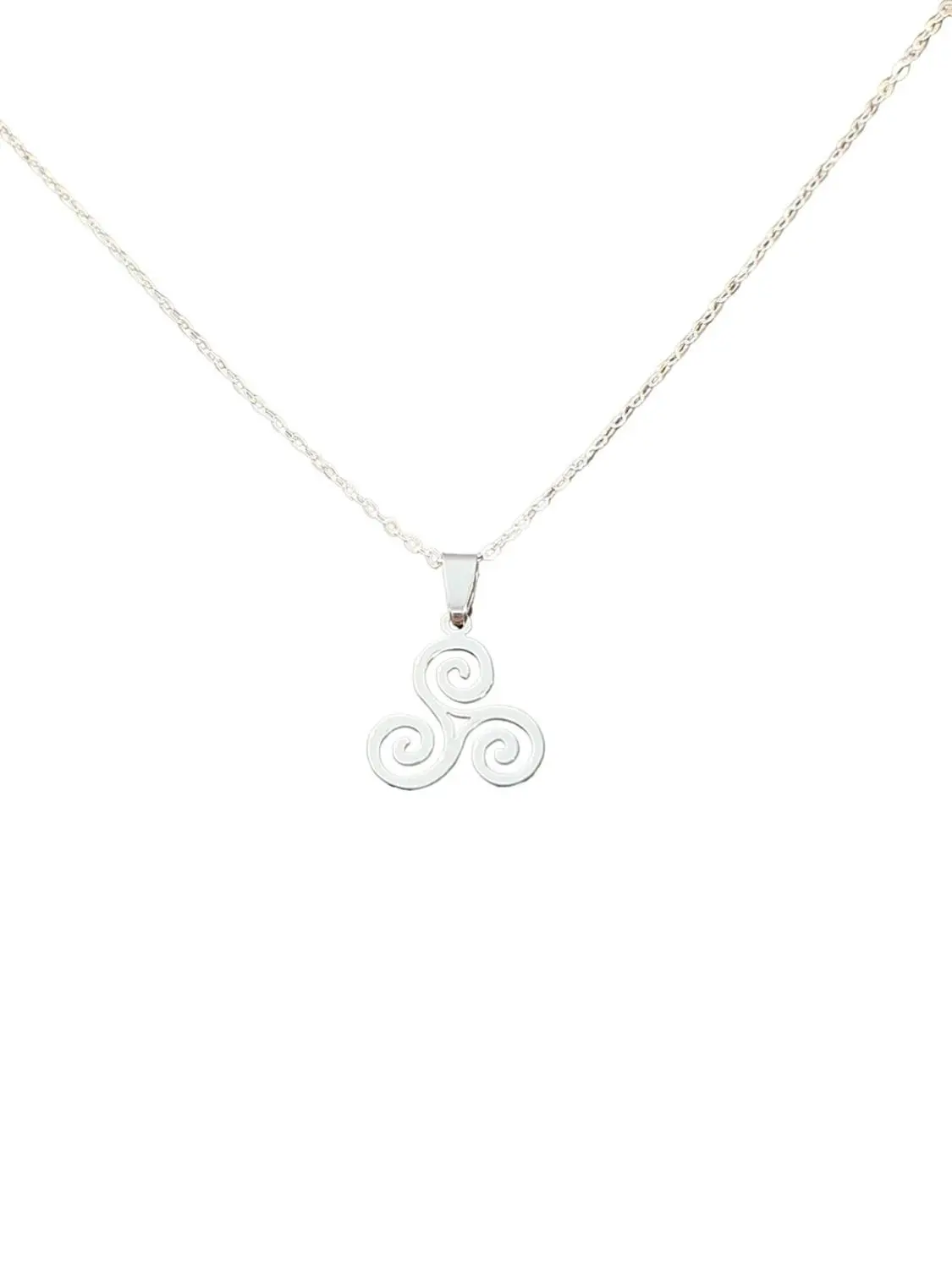 Celtic Triskele Pendant Necklace