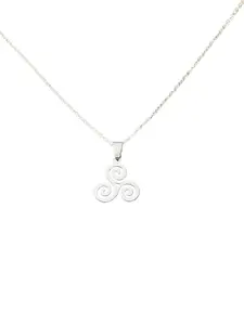 Celtic Triskele Pendant Necklace