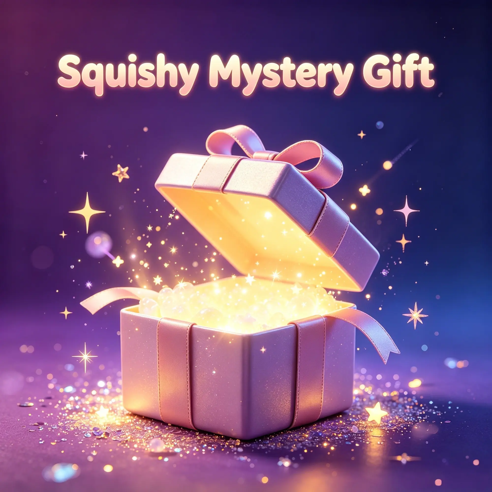 Mystery Squishy Gift Random Surprise Fidget Squeeze Toy for Stress Relief