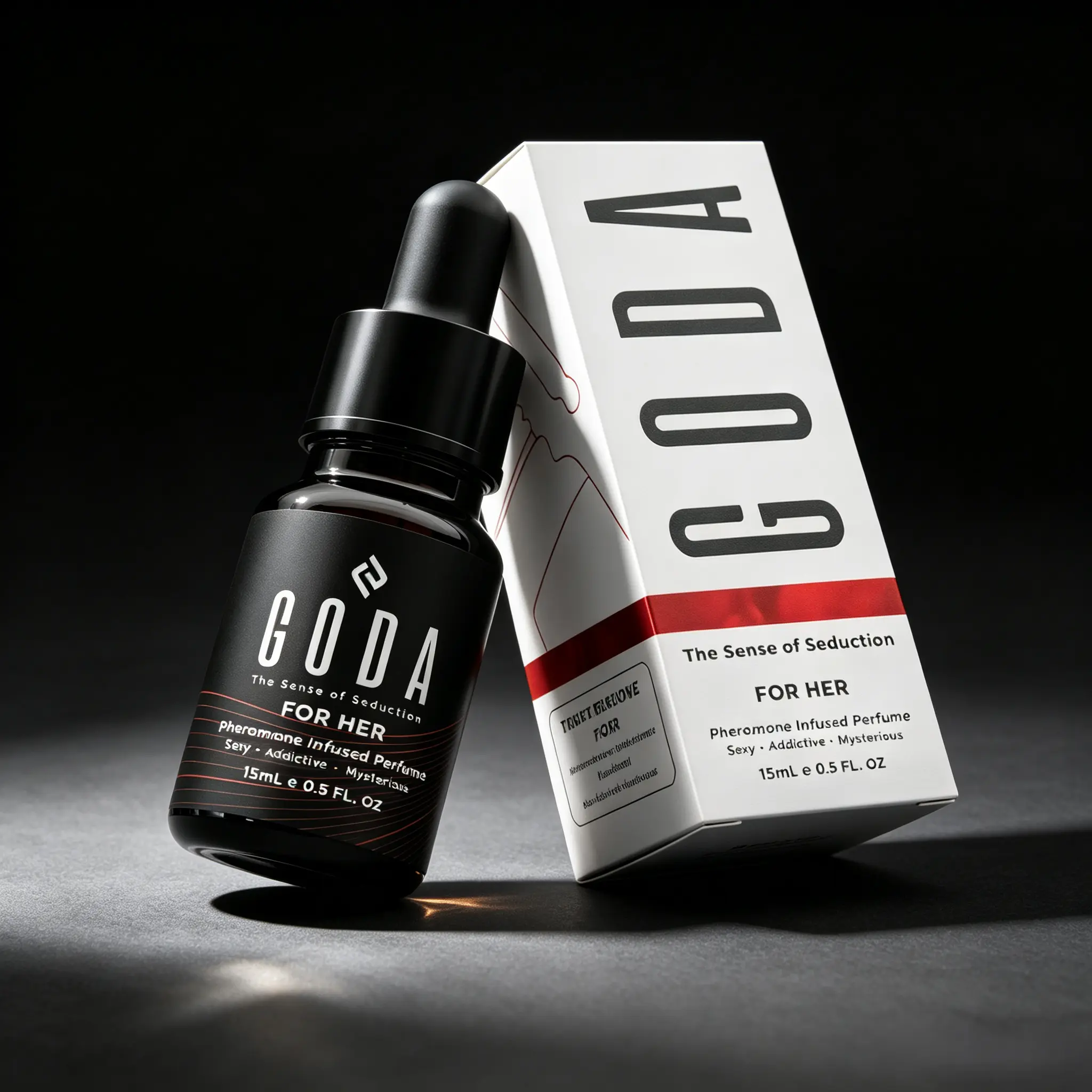 GODA Pheromone Perfume for Women – The Original Attraction Scent | Long-Lasting Jasmine & Rose Floral Blend | Vegan & Cruelty-Free 15ml / 0.50 fl.oz