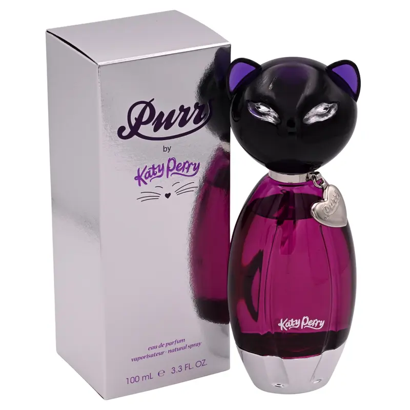 Katy Perry PURR Women's Perfume (3.4 fl oz Fruity Floral EDP) - Rose, Peach Punch, Sandalwood Musk Notes, Floral Woody Fruity Scent, Everyday Wear, Sweet Charm, New in Box (Beauty & Personal Care)