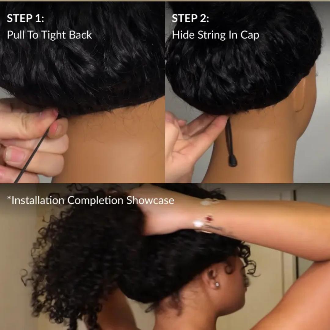 Salon Style at Home-Sunber 7x5 Pre-Everything Brown Highlights Dark Root Body Wave Lace Frontal Wig Beginner-friendly Layers & Shoulder Flip-Out Curls Glueless With Drawstring No-Fuss Ready to Wear Pre Cut Pre Bleached Pre Plucke TikTokShopBackToSchool