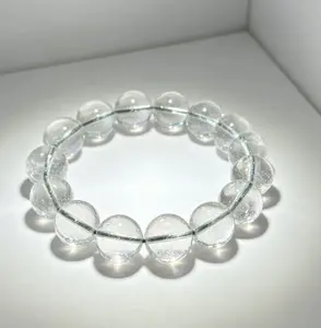 crystal clear quartz bracelet 12mm 1 pc