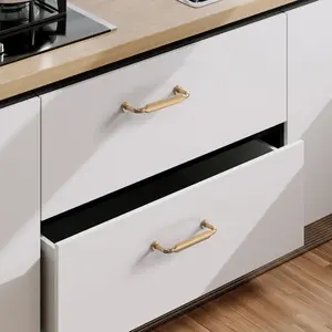 10 Pack Champagne Bronze Cabinet Pulls 3.75 Inch Kitchen Cabinet Handles Cabinet Hardware Kitchen Handles for Cabinets Cupboard Handles Dresser Pulls Drawer Handle