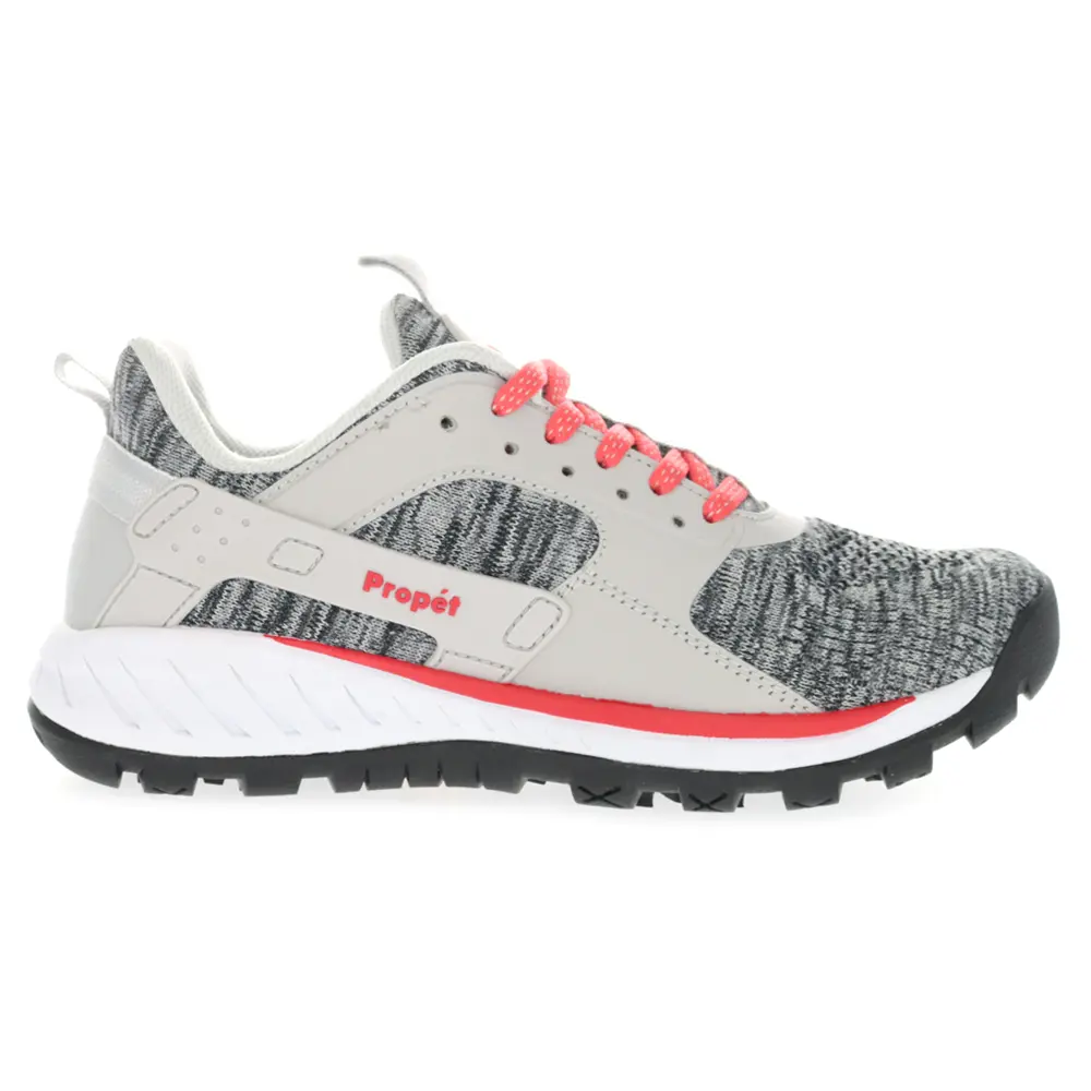 Propet Womens Visper Hiking Hiking Sneakers Shoes Trail - Grey