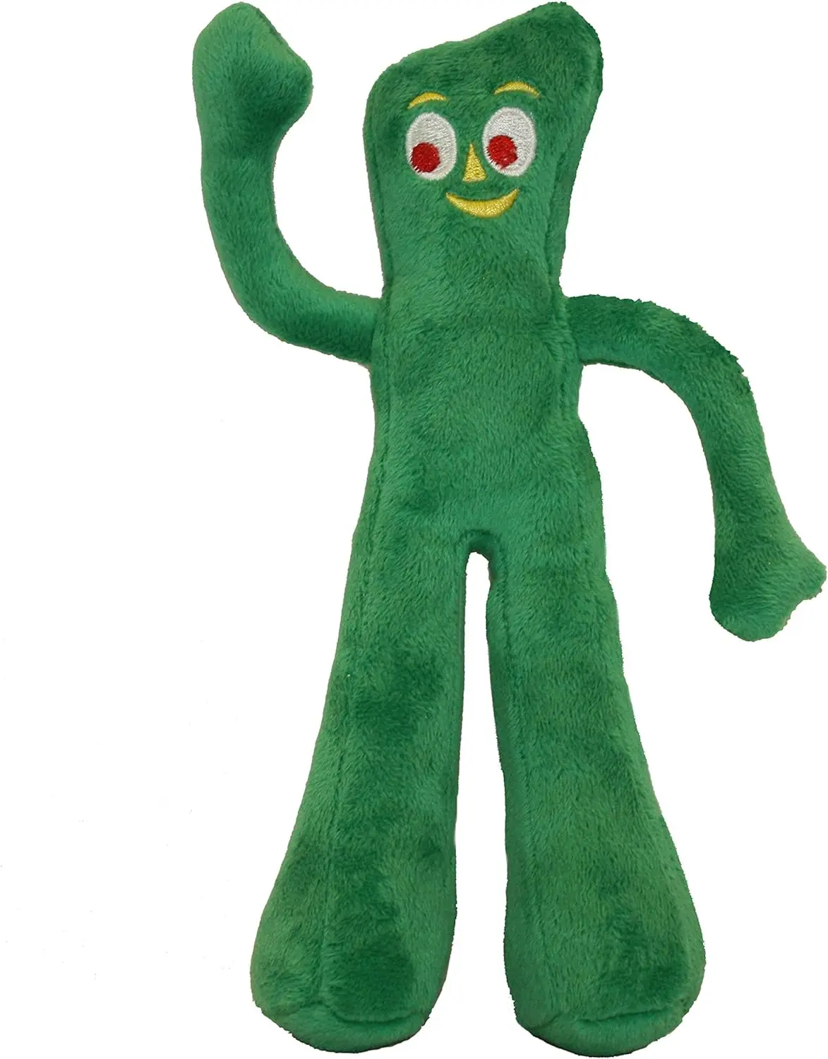 Gumby Plush Filled Dog Toy, Green, 9 inch