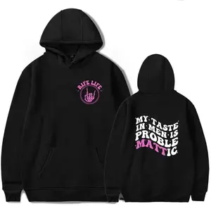 Matt Rife Merch Hoodie My Taste In Men Is Problem Unisex Trendy Casual Streetwear Pullover Hooded
