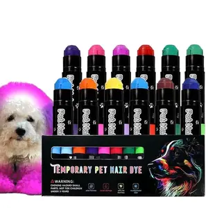 Temporary Pet Hair Dye Fur Paint Non Toxic Creative Grooming Washable Safe Marking Markers Farm Animal