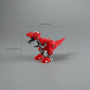 Tyrannosaurus Rex Crane, Dinosaur-Themed Construction Equipment, Fun Educational Toy for Kids, Perfect Gift for Young Builders