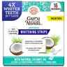 GuruNanda Teeth Whitening Strips - 16 Day Treatment (16 Packets - 2 Strips per pack) - Non-Slip, Dry Strip Technology