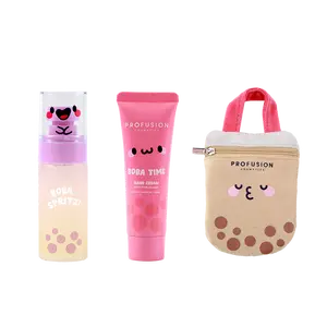 Let's Get Some Boba Body Spritz, Hand Lotion, and Reusable Pouch Set