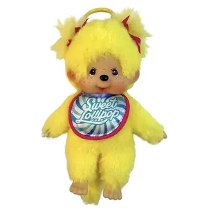 Monchhichi Sweet Lollipop Yellow Plush Pendant