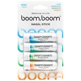 BoomBoom Nasal Stick: Free Your Nose | Featured on Shark Tank | Powerful Essential Oils with Vapor Flow Technology | Breathe In Life Remedies Treatment