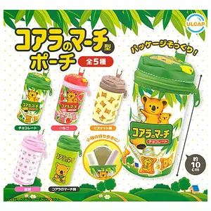 Koala's March Cylinder Zipper Pouch