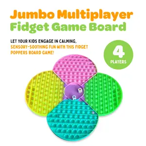 Jumbo Fidget Counting practice Game Board (2-4 players)