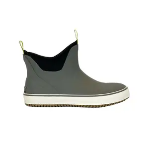 Ankle Matte Gray Men's Rain Boots