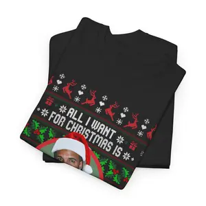 All I Want For Christmas, Christmas Music Lover Gift, Music Sweatshirt, T-Shirt & Hoodie for BFF, Trending Music Lover Gift
