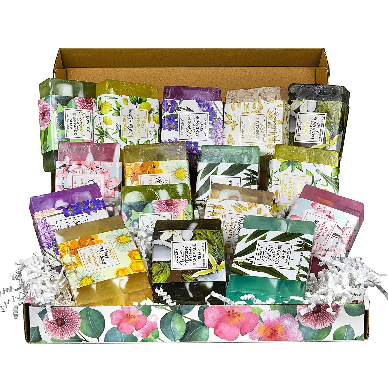 Handmade Soap Set - 8Pc Variety Pack Bath Gift