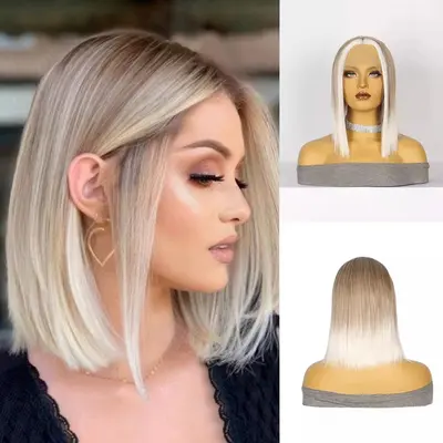Middle Part Lace Front Wigs Mid K Middle Part A1 Hair TikTok Shop