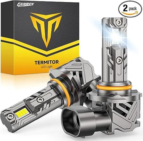FAHREN 80000LM 1800% Brighter H4 9003 HB2 LED Headlight Bulbs, 360° Adjustable, 1:1 Mini Design, Quick Install Without Extra Adapters, 2 Pack