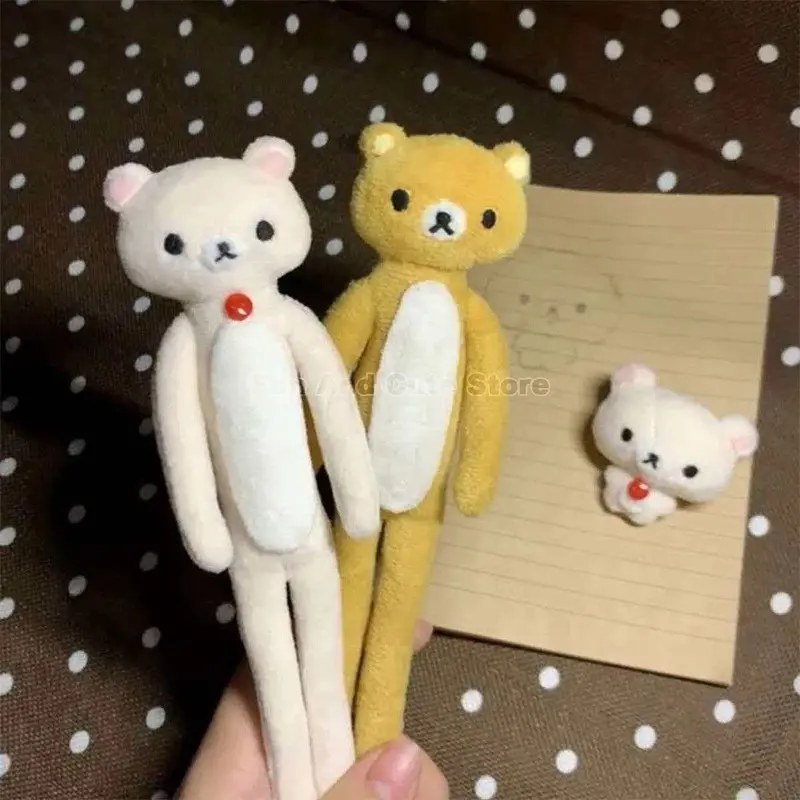 Hot Sale Kawaii Lazy Bear Plush - Soft Stuffed Bag Charm - Abstract Art Bear Cute Gift for Bag Decoration Home Ornament Gifts