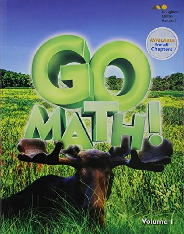 USED Book - HMH GoMath!: Student Edition (StA) Volume 1 Grade 3 2016 by HOUGHTON MIFFLIN HARCOURT (Paperback) - english